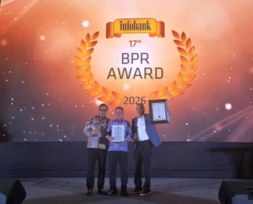BPR Utomo Manunggal Sejahtera Sumsel Raih Infobank Awards 2026, Laba Capai Rp9,165 Miliar